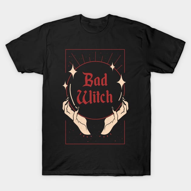 Bad Witch T-Shirt by olddesigntees